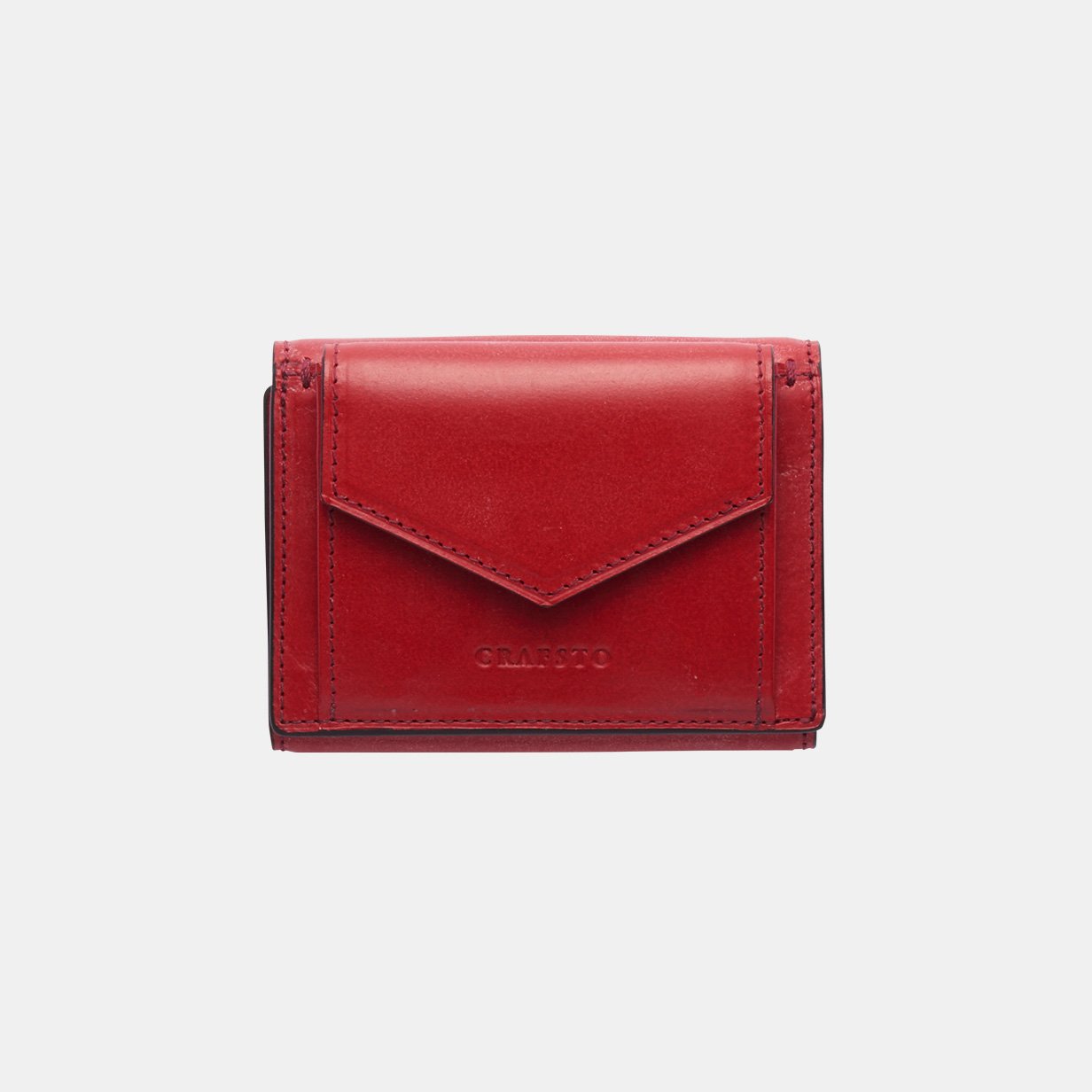 ブライドルレザー 三つ折り財布