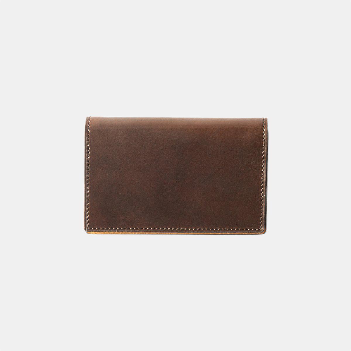 Shell Cordovan シェルコードバン 薄型名刺入れ No.4 #4 - crafsto