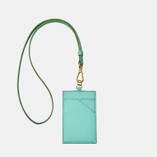 パスケース ネックストラップ ヴィーガンレザー マッシュルームレザー