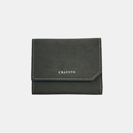 コーンレザー 三つ折り財布